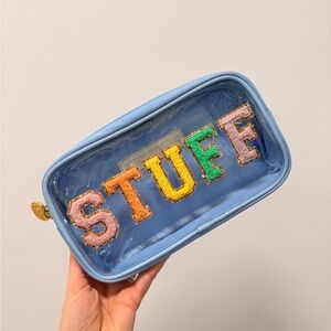 SCL clear “stuff” pouch